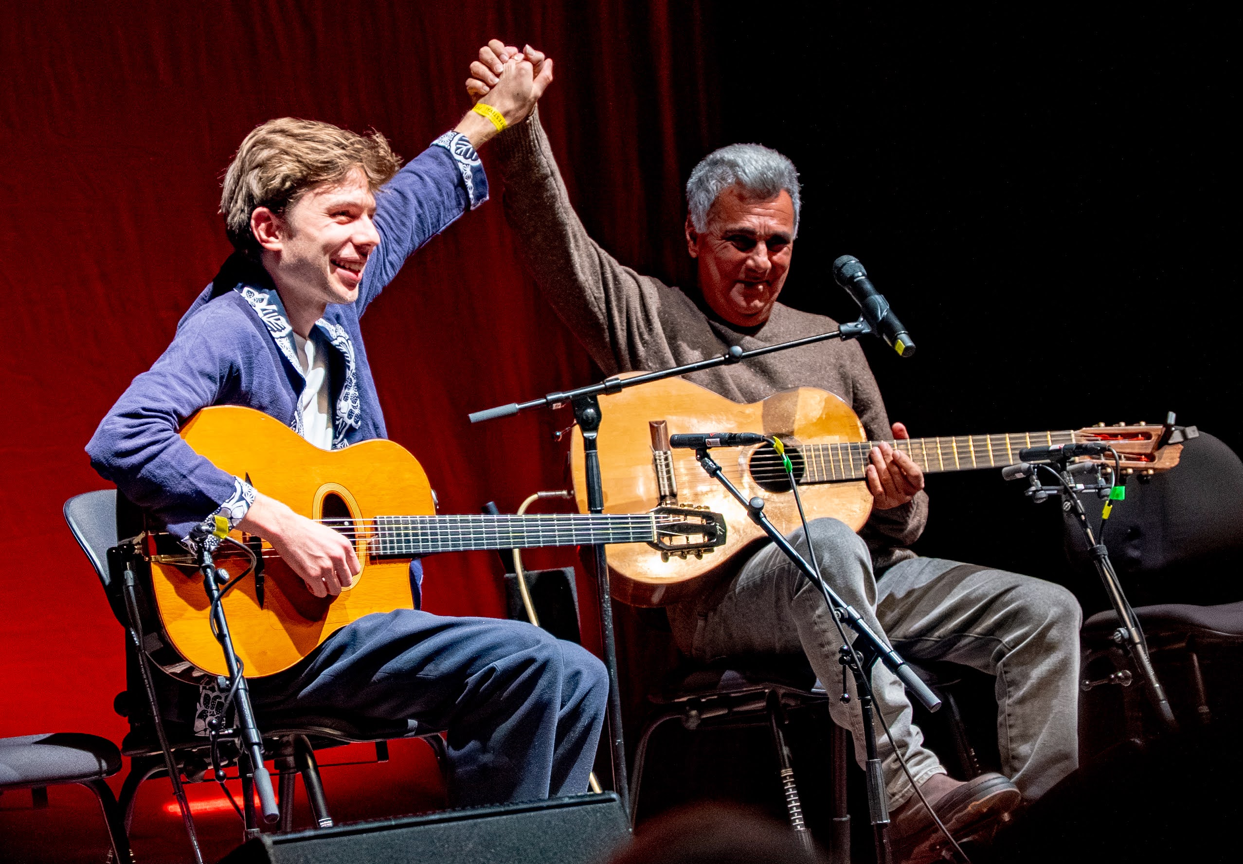 Antoine Boyer and Guinga